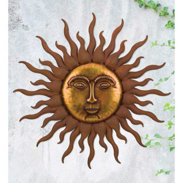 Regal Art & Gift Copper Sun Wall Decor 32" Wayfair